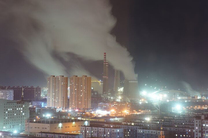 Factory smoke is a good representation of a solid changing into a gas because it shows how solid fuel can be combusted to produce gaseous smoke.
