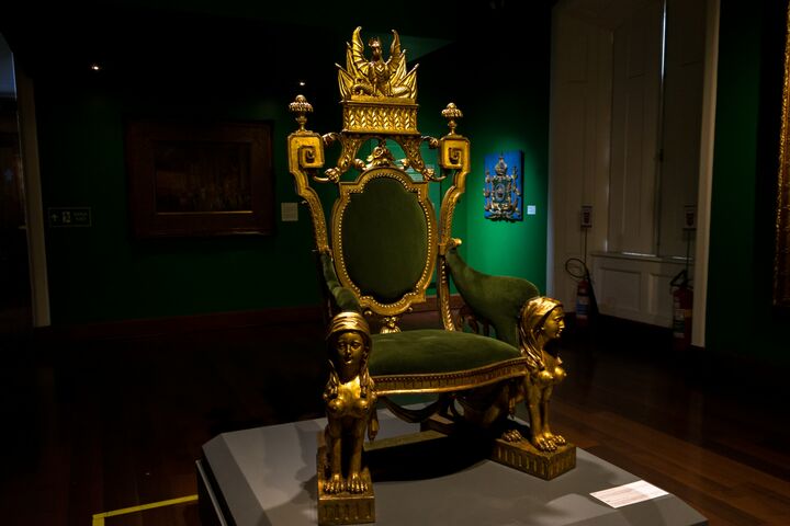A primary source is an object or document that was created during the time period that you are studying. This ancient throne is a primary source for learning about the world in the past.